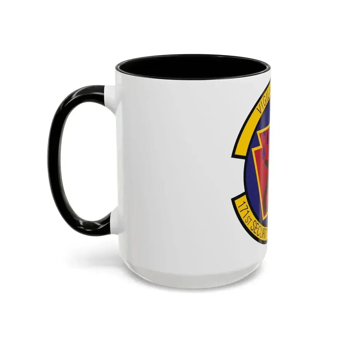 171st Security Forces Squadron (U.S. Air Force) Accent Coffee Mug - Go Mug Yourself