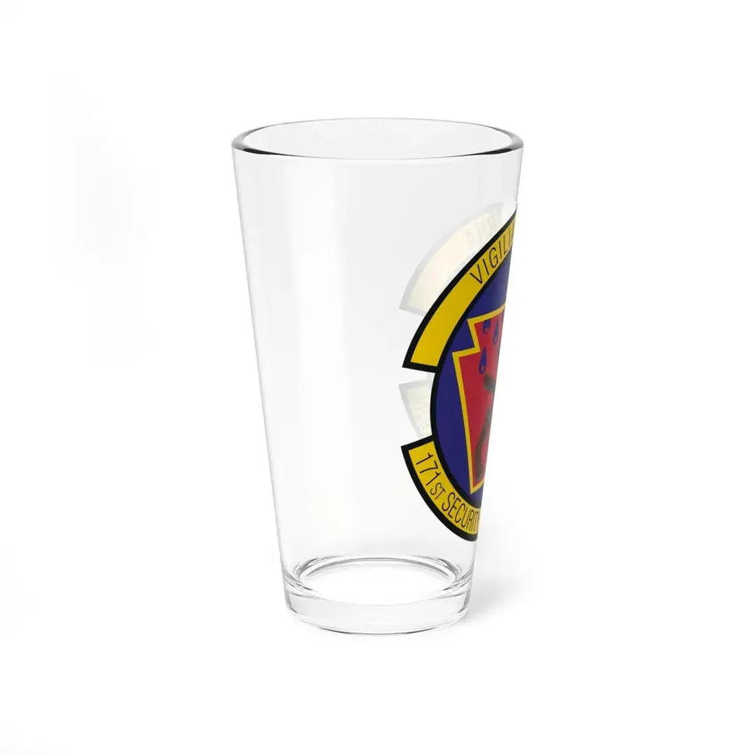 171st Security Forces Squadron (U.S. Air Force) Pint Glass 16oz - Go Mug Yourself