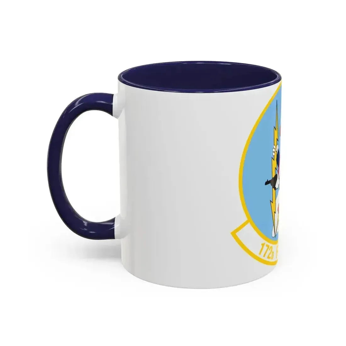 172 Fighter Squadron (U.S. Air Force) Accent Coffee Mug - Go Mug Yourself
