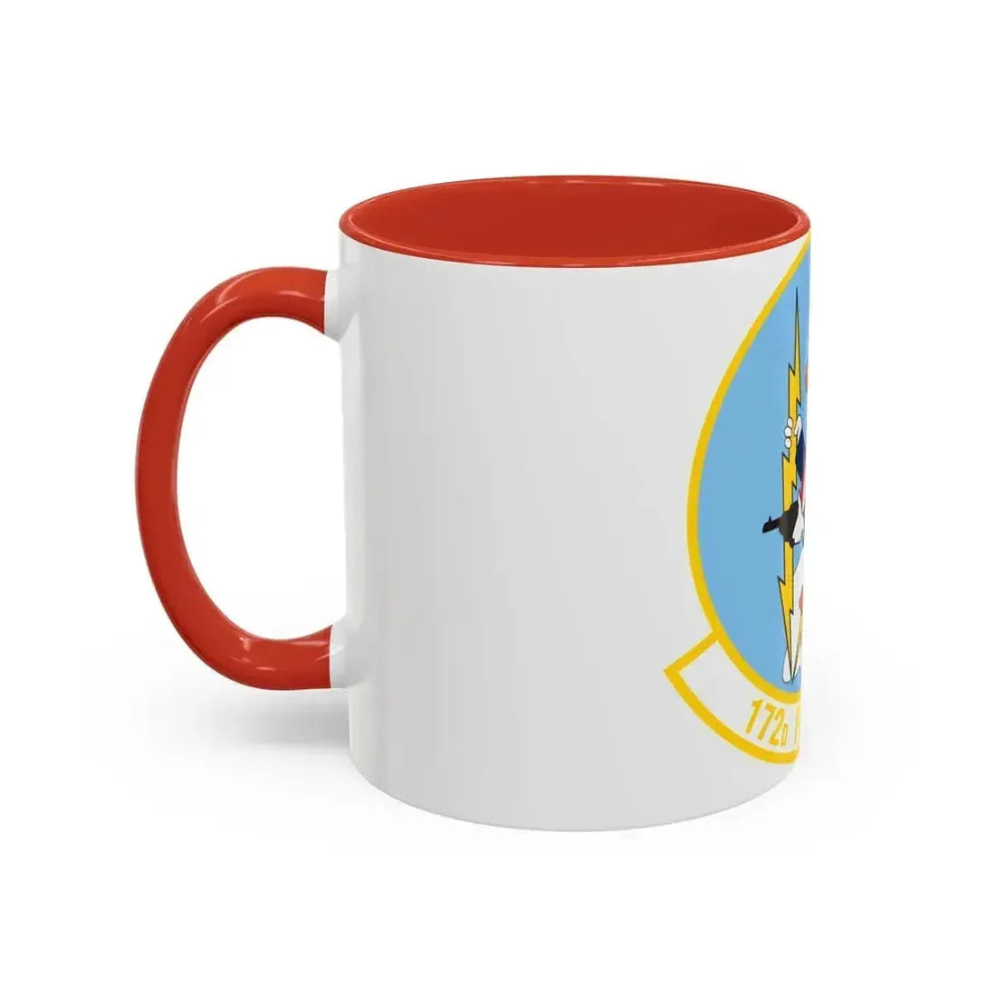 172 Fighter Squadron (U.S. Air Force) Accent Coffee Mug - Go Mug Yourself