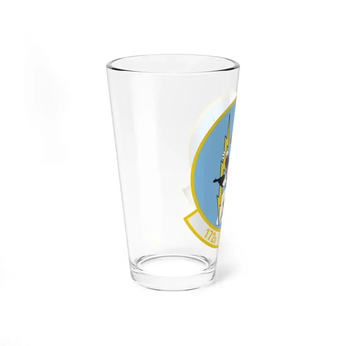 172 Fighter Squadron (U.S. Air Force) Pint Glass 16oz - Go Mug Yourself