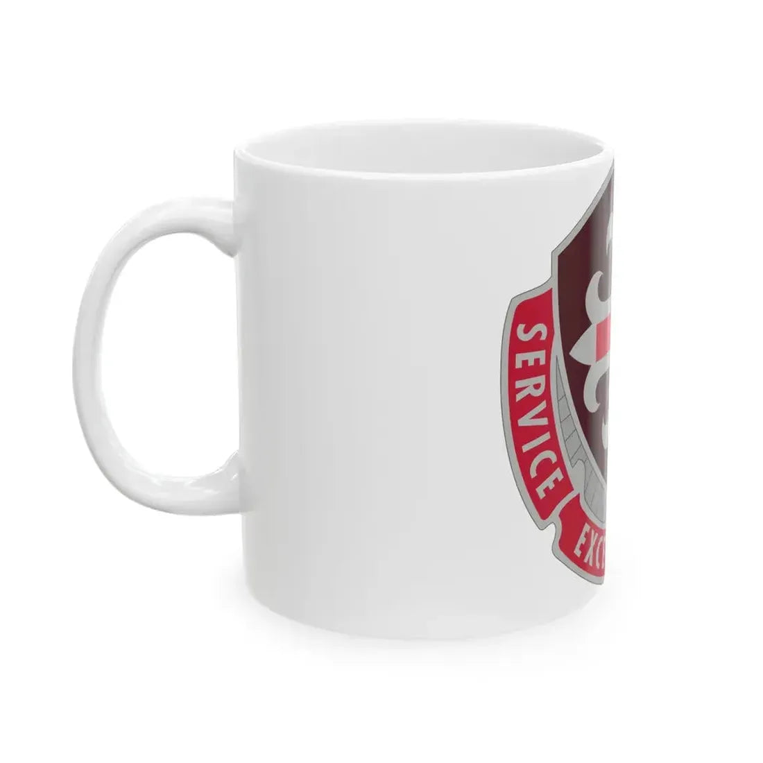 172 Medical Battalion (U.S. Army) White Coffee Mug - Go Mug Yourself