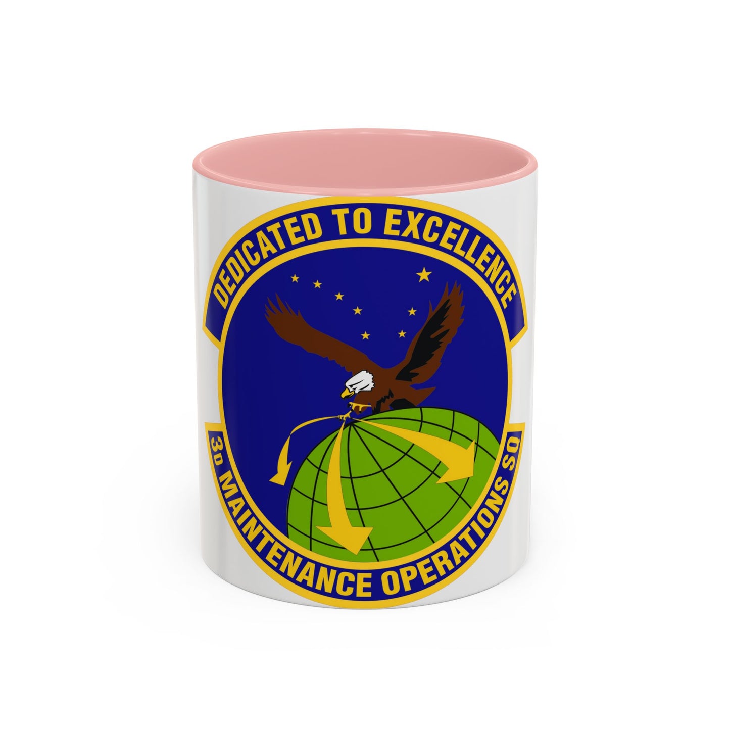3d Maintenance Operations Squadron (U.S. Air Force) Accent Coffee Mug