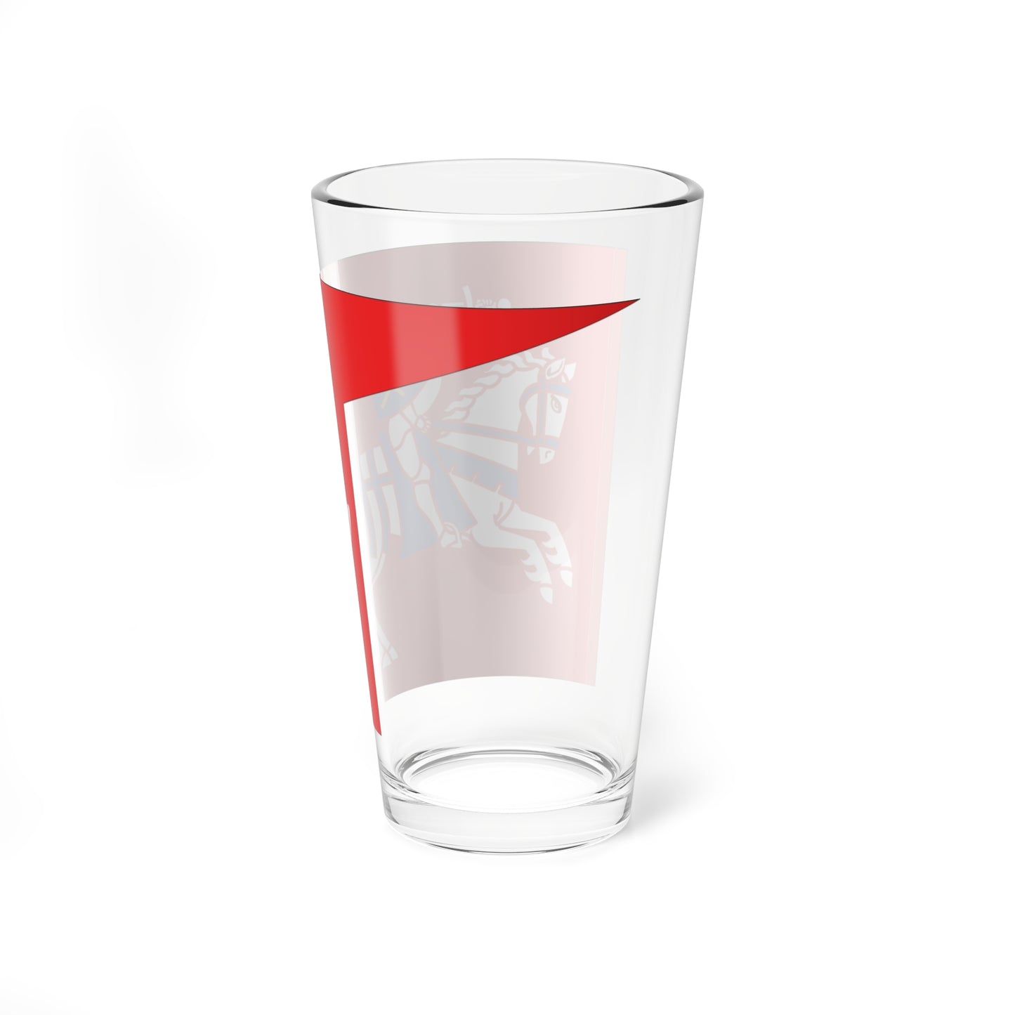 Flag of the Grand Duchy of Lithuania 1403-1410 (Belarus) (Coat of Arms) Pint Glass 16oz