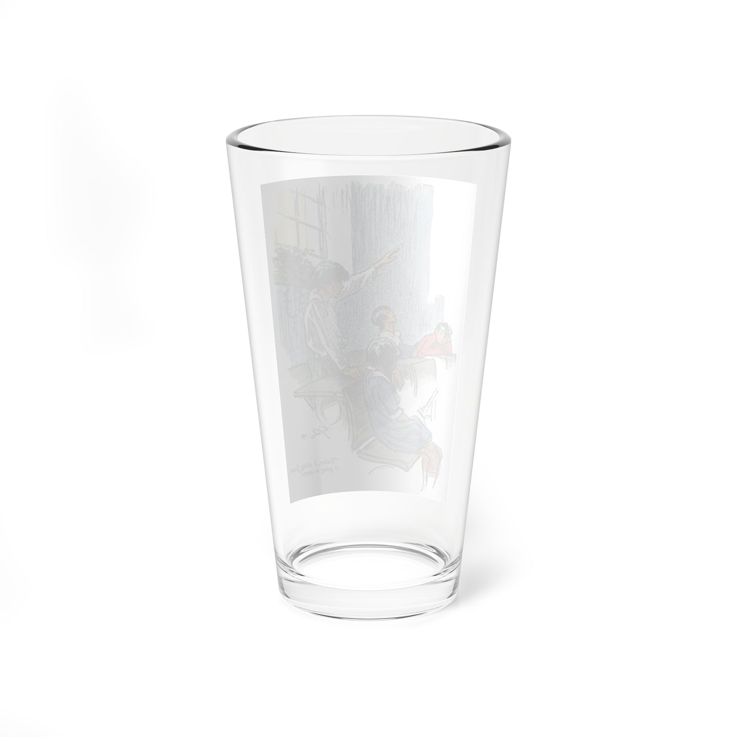 One Uses the Handkerchief (2), Woman's Home Companion, November 1924 (Magazine Illustration) Pint Glass 16oz