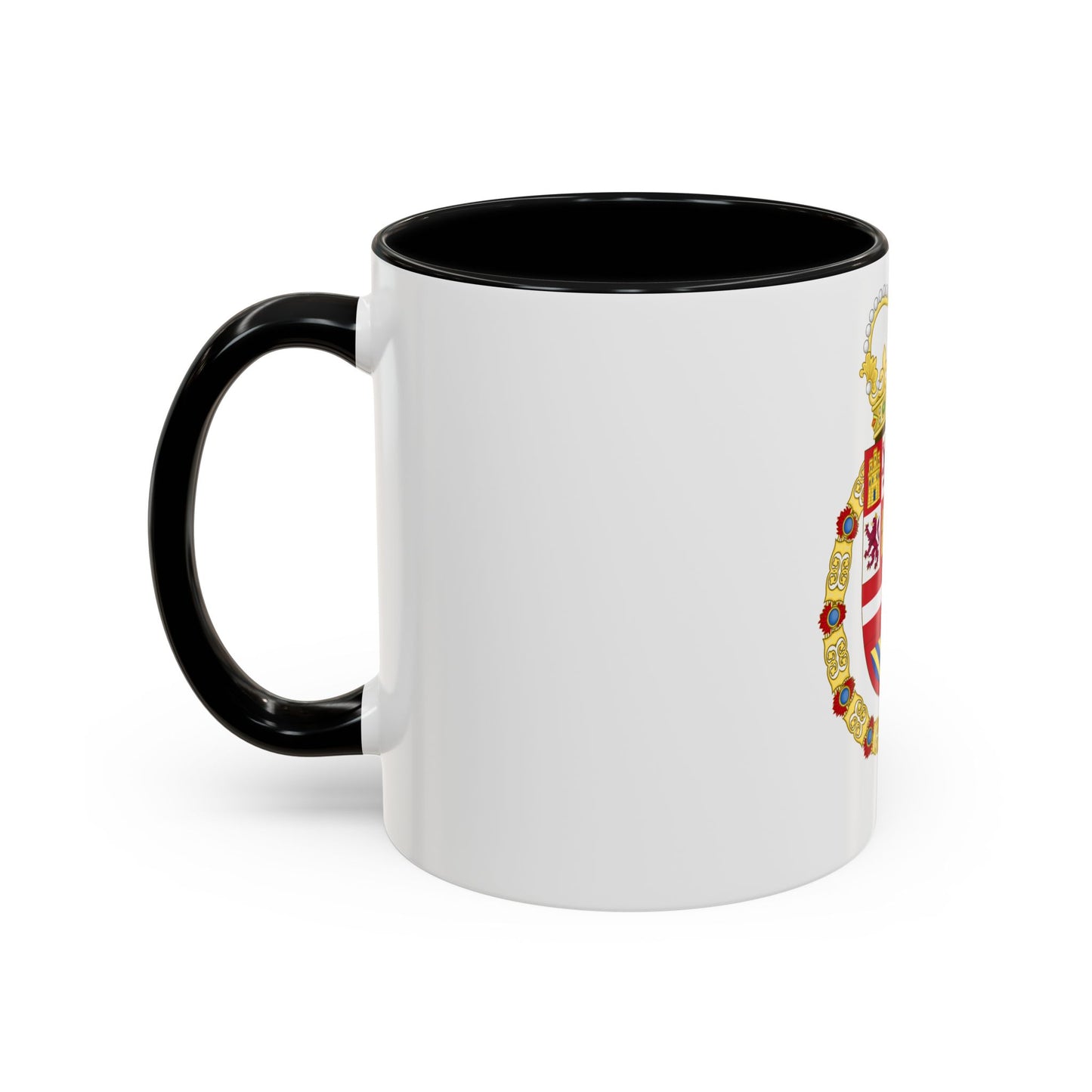 Coat of Arms of Charles II of Spain (1668-1700) - Accent Coffee Mug