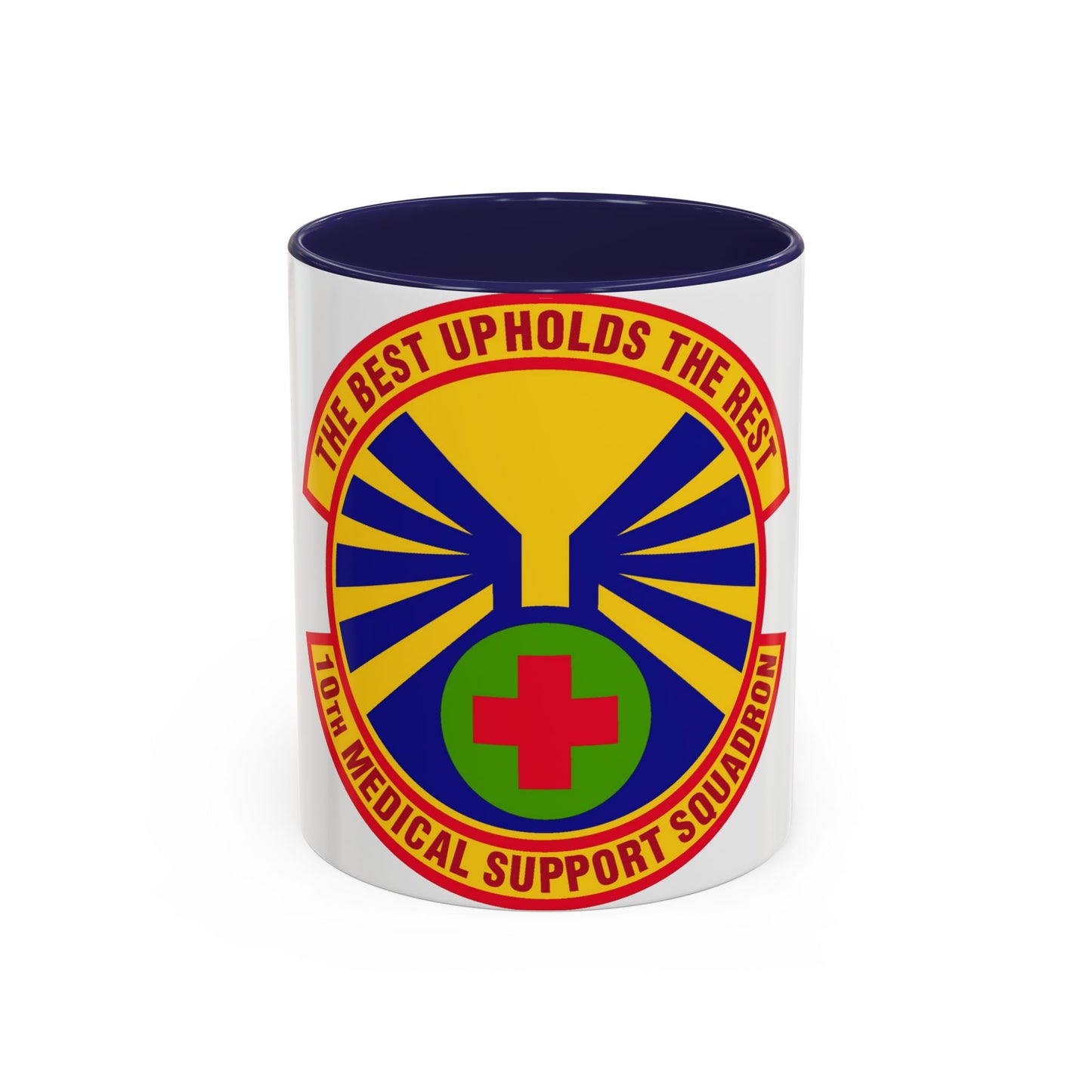 10th Medical Support Squadron (U.S. Air Force) Accent Coffee Mug