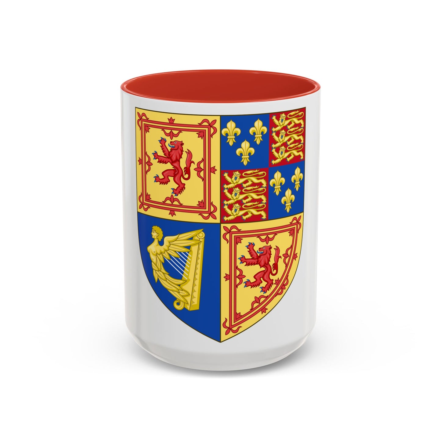 Royal Arms of the Kingdom of Scotland (1603-1707) - Accent Coffee Mug