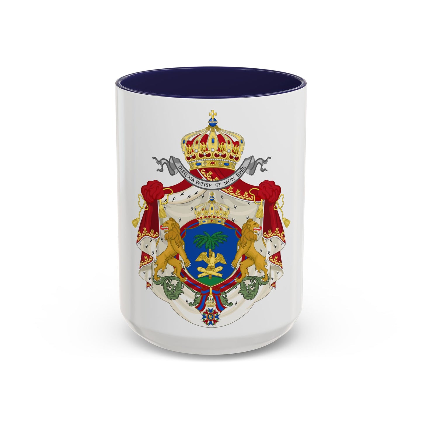 Imperial Coat of Arms of Haiti (1849-1859) - Accent Coffee Mug