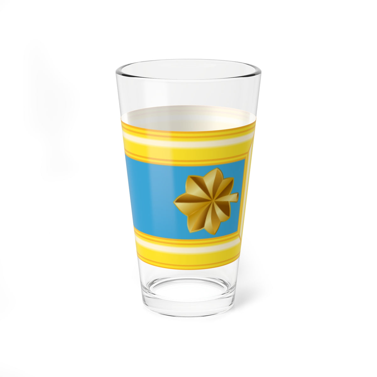 Army USA OF 03 (United States) (Military Rank) Pint Glass 16oz