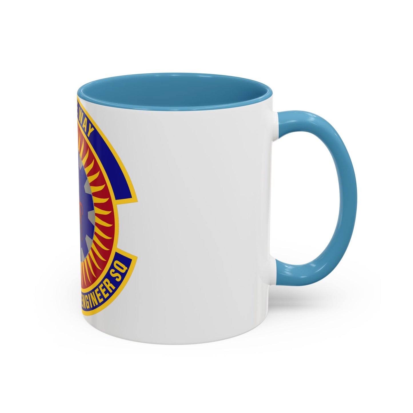 376th Expeditionary Civil Engineer Squadron (U.S. Air Force) Accent Coffee Mug