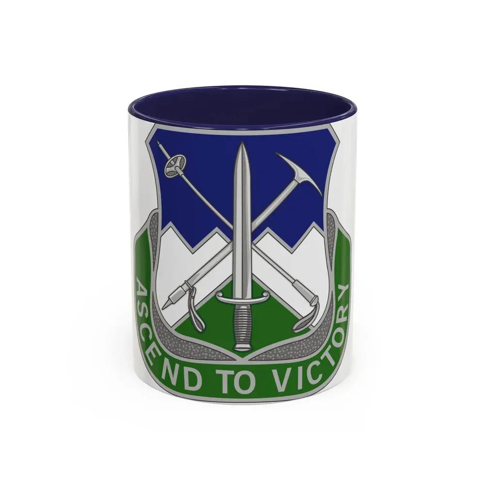172nd Infantry Regiment (U.S. Army) Accent Coffee Mug 11oz Navy - Go Mug Yourself
