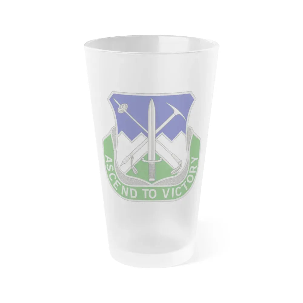 172nd Infantry Regiment (U.S. Army) Frosted Pint Glass 16oz Default Title - Go Mug Yourself