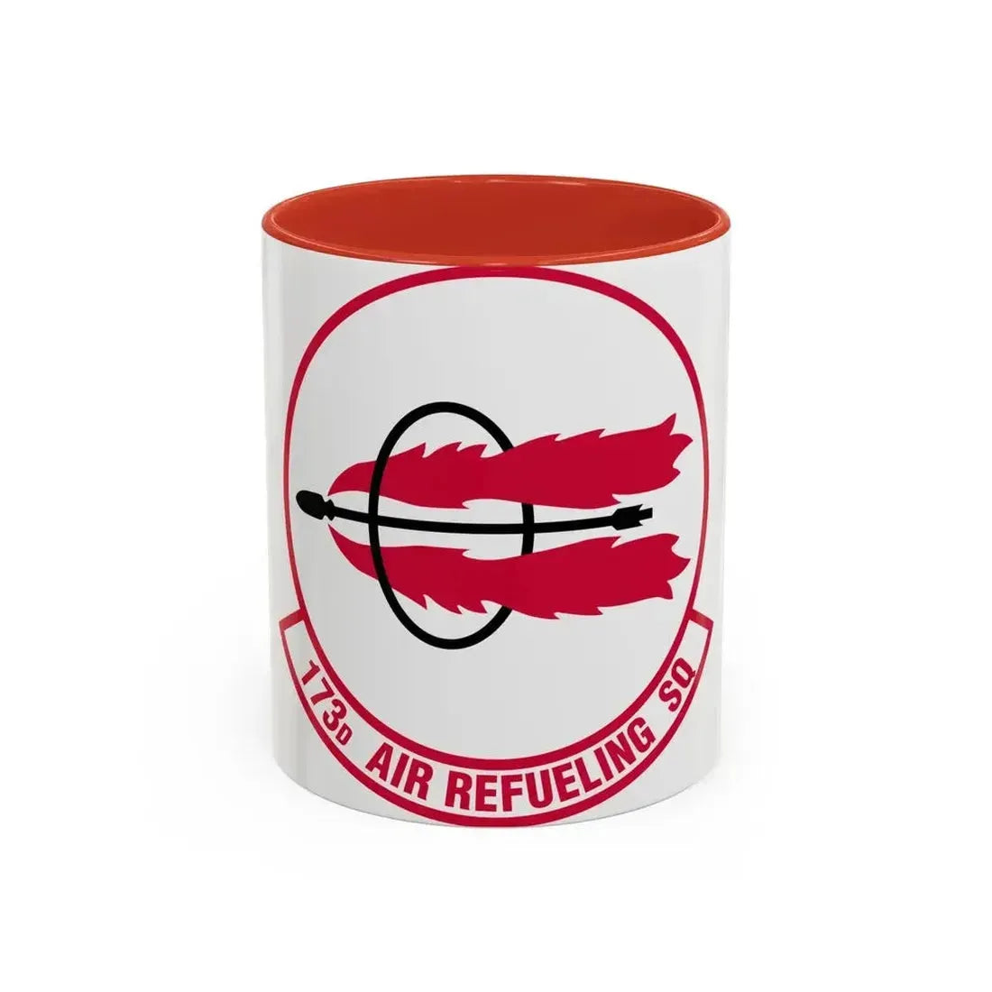 173 Air Refueling Squadron (U.S. Air Force) Accent Coffee Mug 11oz Red - Go Mug Yourself