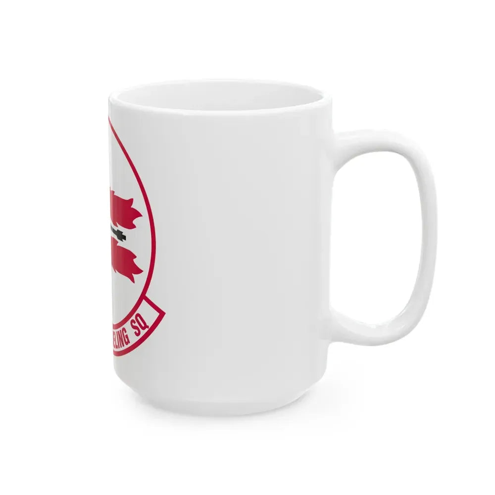 173 Air Refueling Squadron (U.S. Air Force) White Coffee Mug - Go Mug Yourself