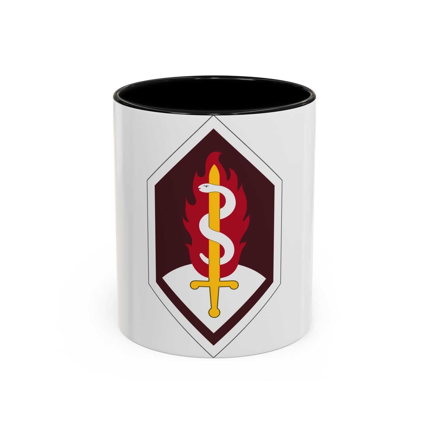 Medical Research and Development Command (U.S. Army) Accent Coffee Mug