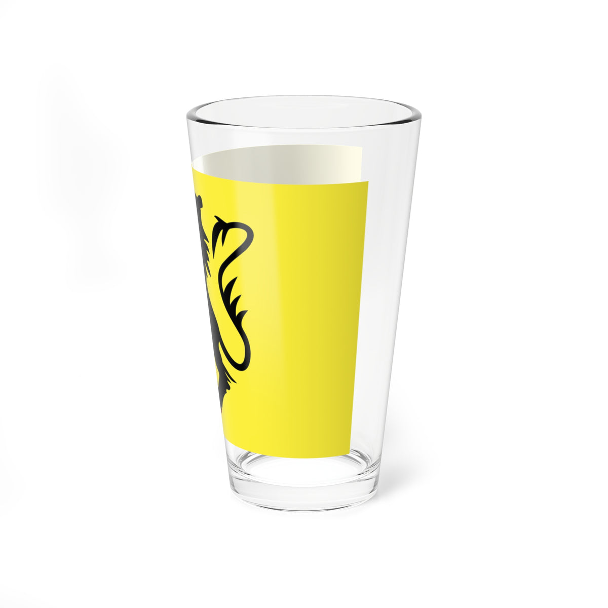 Drapeau fr departement Nord (France) Pint Glass 16oz