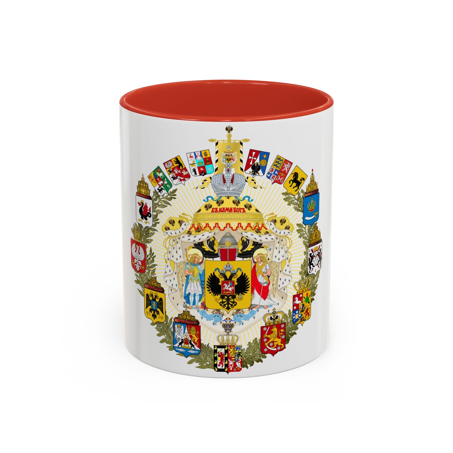 Greater Coat of Arms of the Russian Empire - Accent Coffee Mug