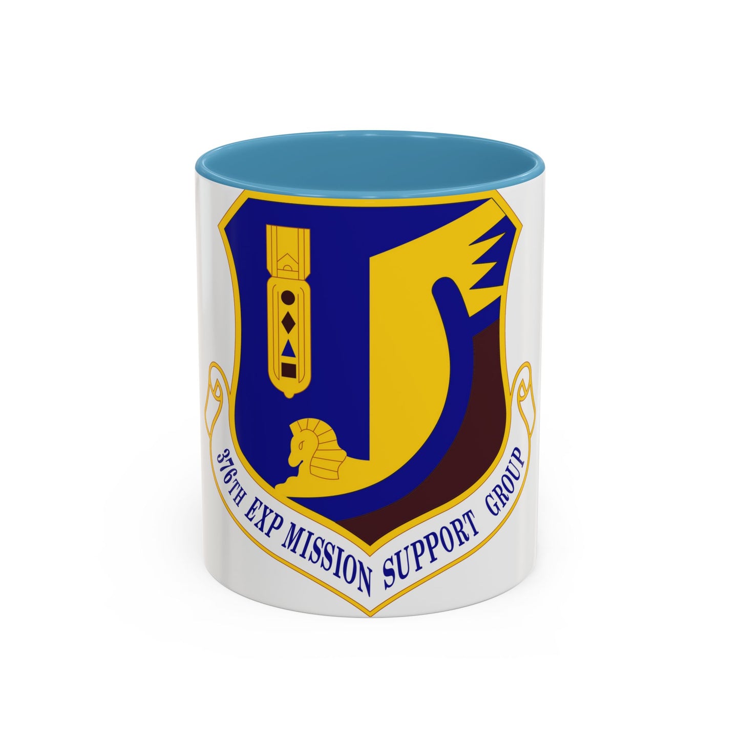 376th Expeditionary Mission Support Group (U.S. Air Force) Accent Coffee Mug