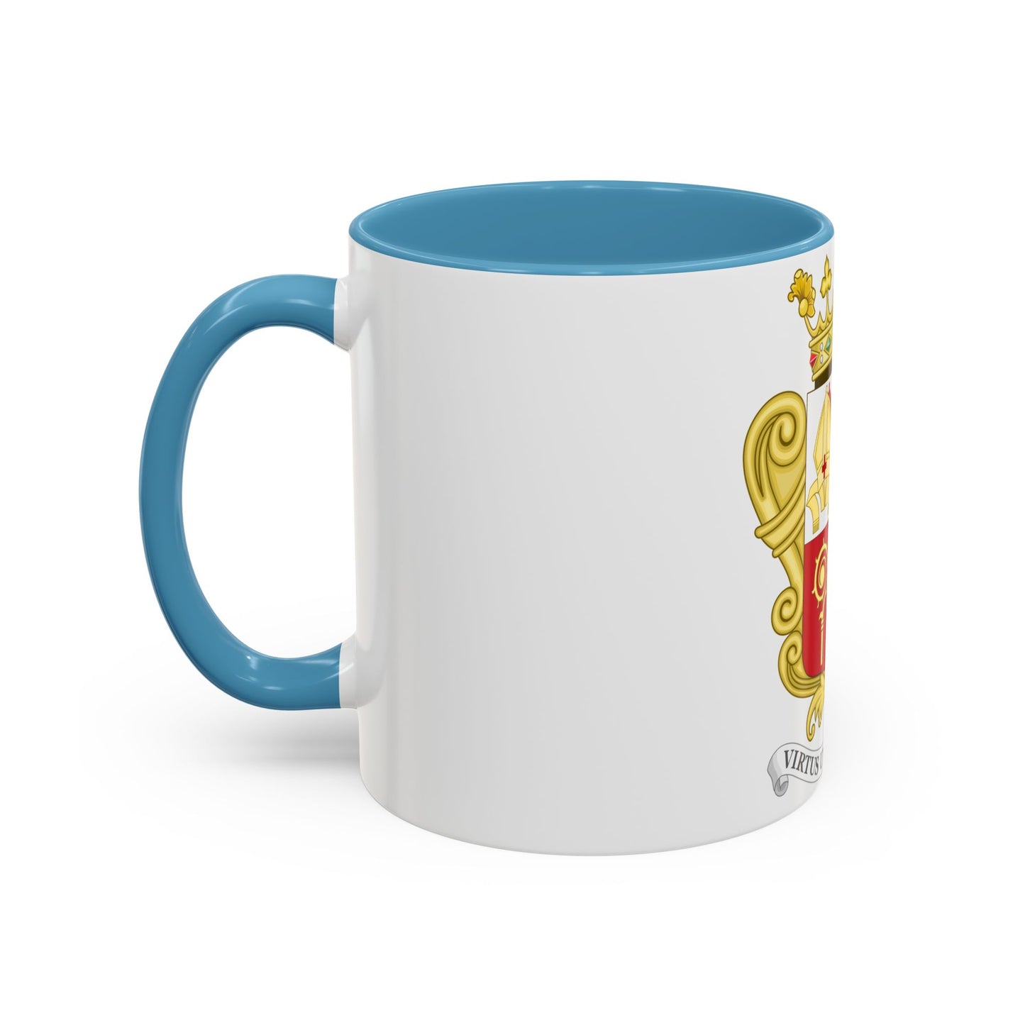 Historical Coat of Arms of French Prince of Andorra - Accent Coffee Mug