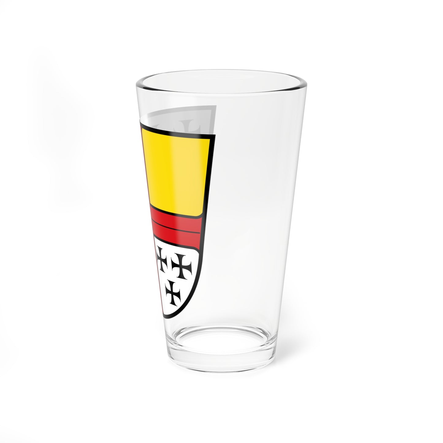 DEU Balduinstein COA deriv (Germany) (Coat of Arms) Pint Glass 16oz