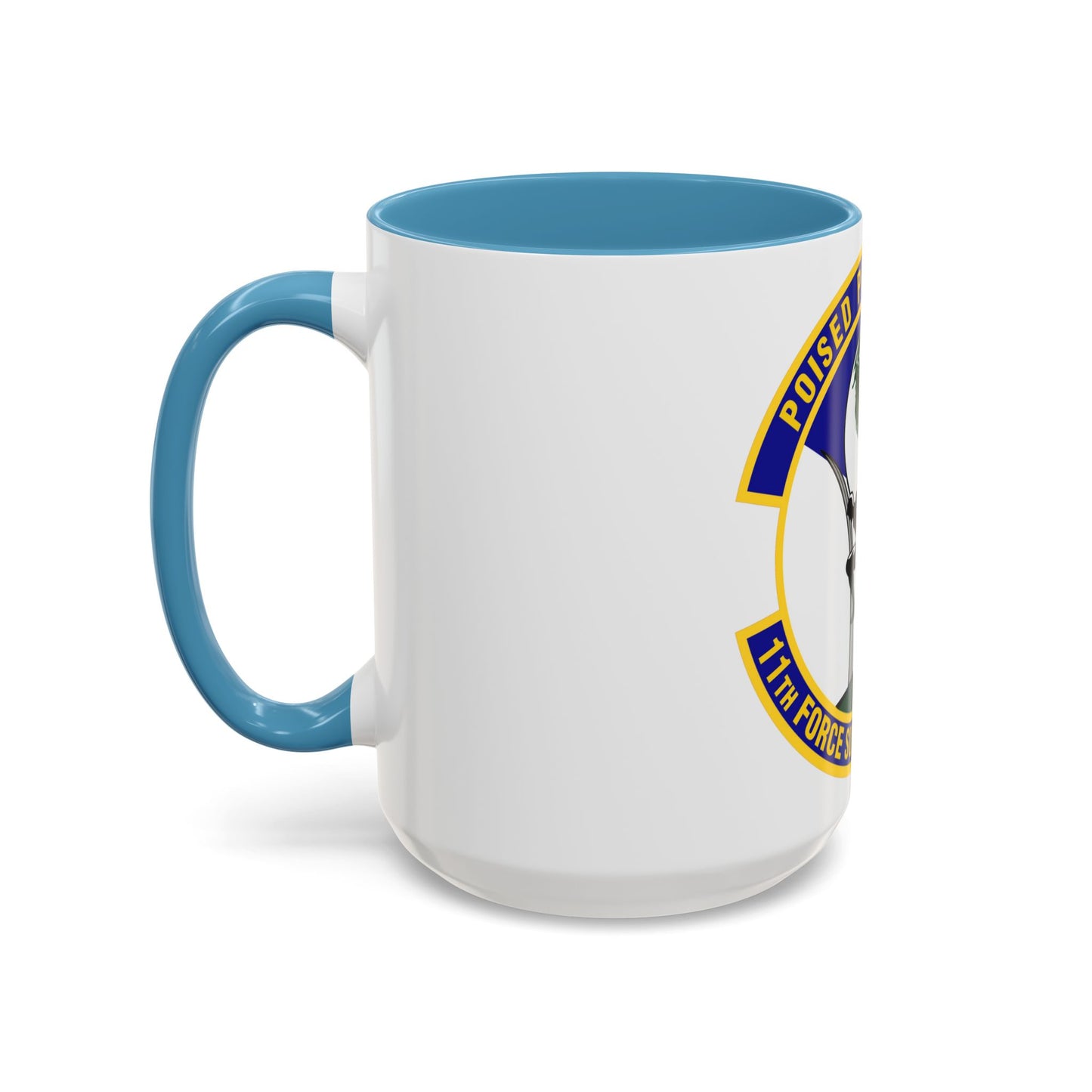 11 Force Support Squadron USAF (U.S. Air Force) Accent Coffee Mug