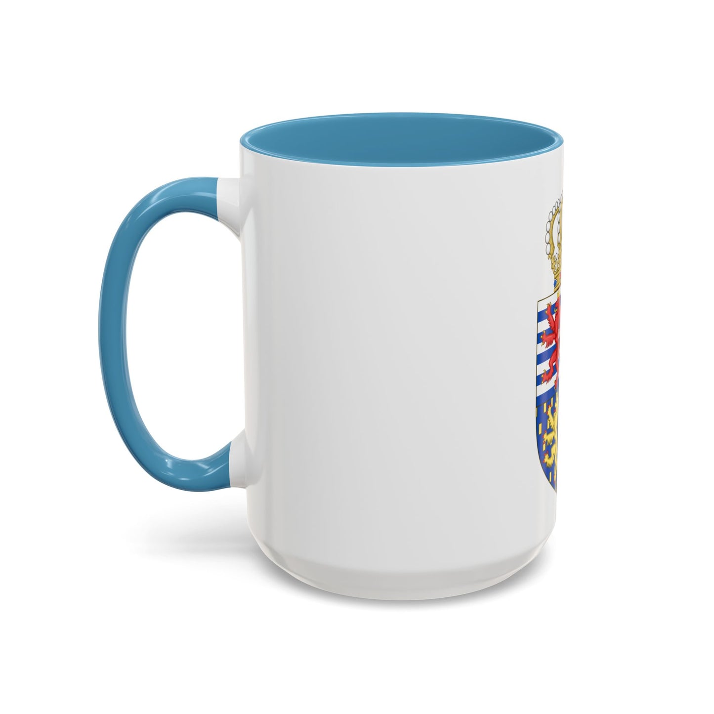 Lesser coat of arms of the Grand Duke of Luxembourg (2000) - Accent Coffee Mug