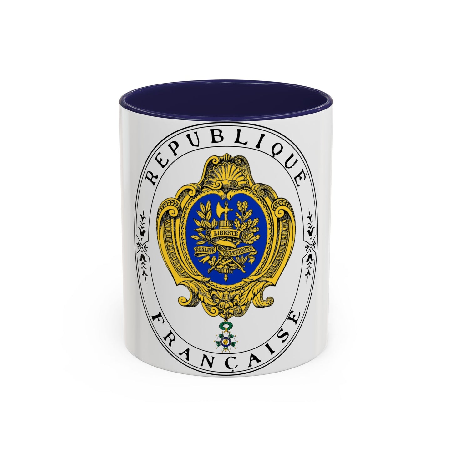 Coat of arms of the French Republic (1905) - Accent Coffee Mug