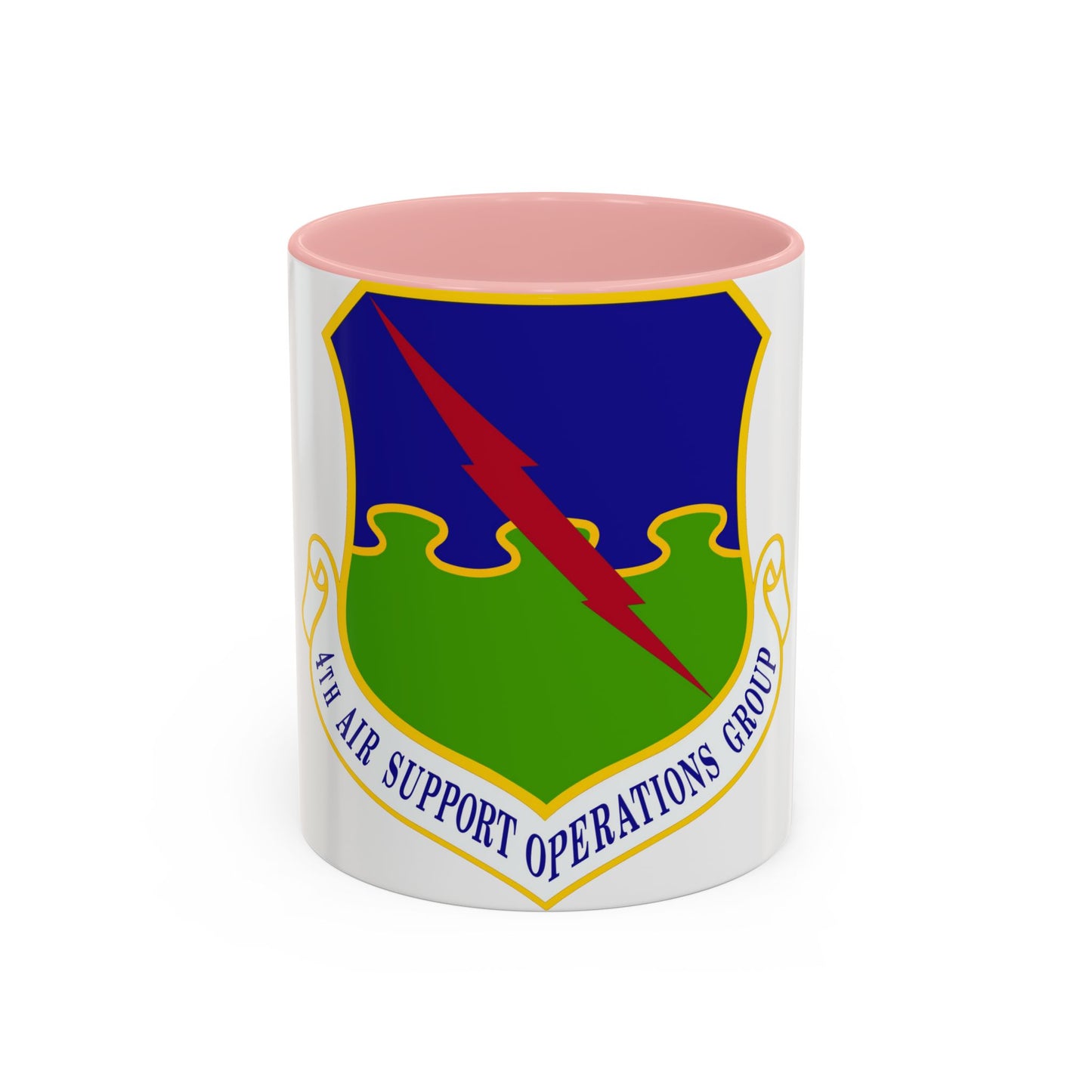 4 Air Support Operations Group USAFE (U.S. Air Force) Accent Coffee Mug