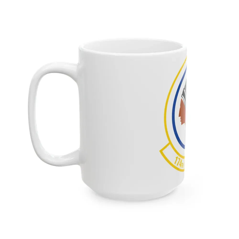 174 Fighter Squadron (U.S. Air Force) White Coffee Mug - Go Mug Yourself