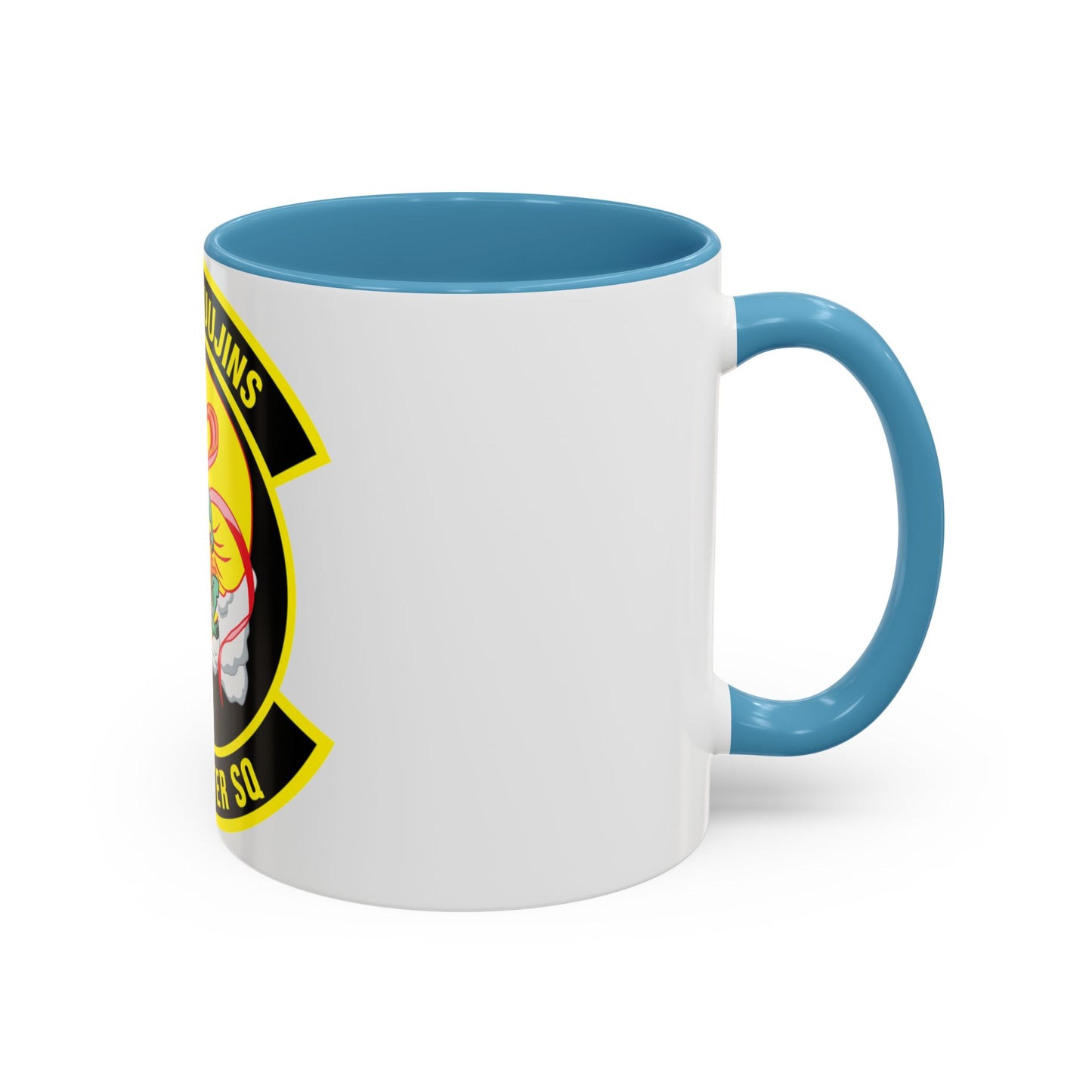 4th Fighter SQ Fightin' Fuujins (U.S. Air Force) Accent Coffee Mug
