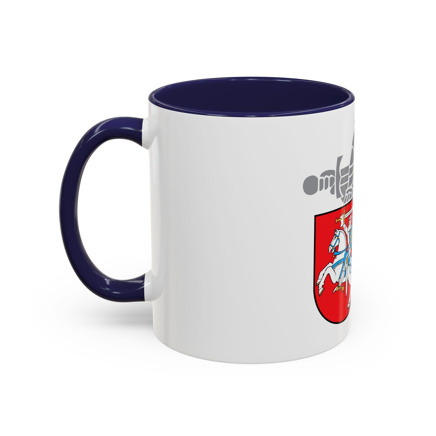 Coat of Arms Ministry of National Defence Lithuania - Accent Coffee Mug