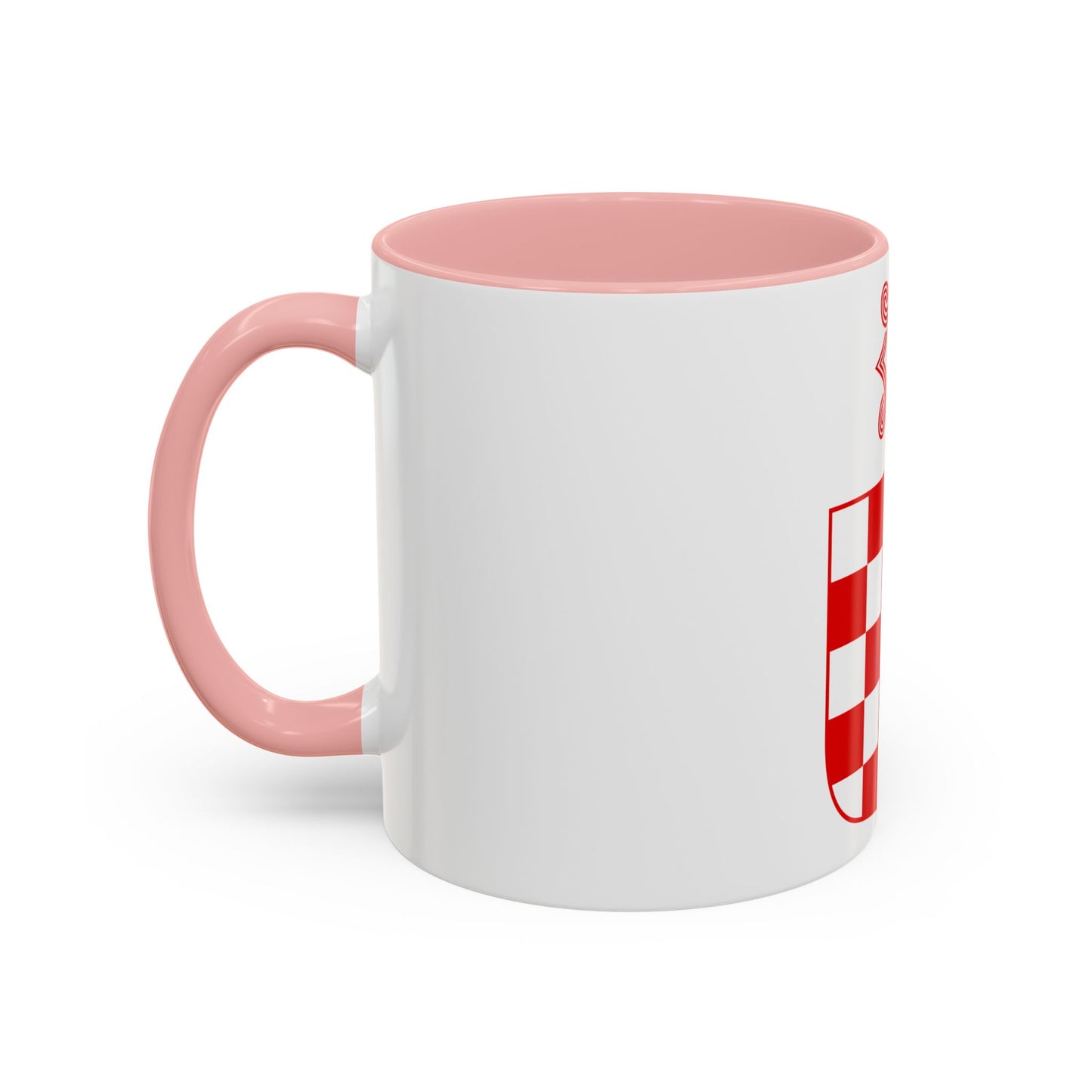 Coat of arms of the Independent State of Croatia - Accent Coffee Mug