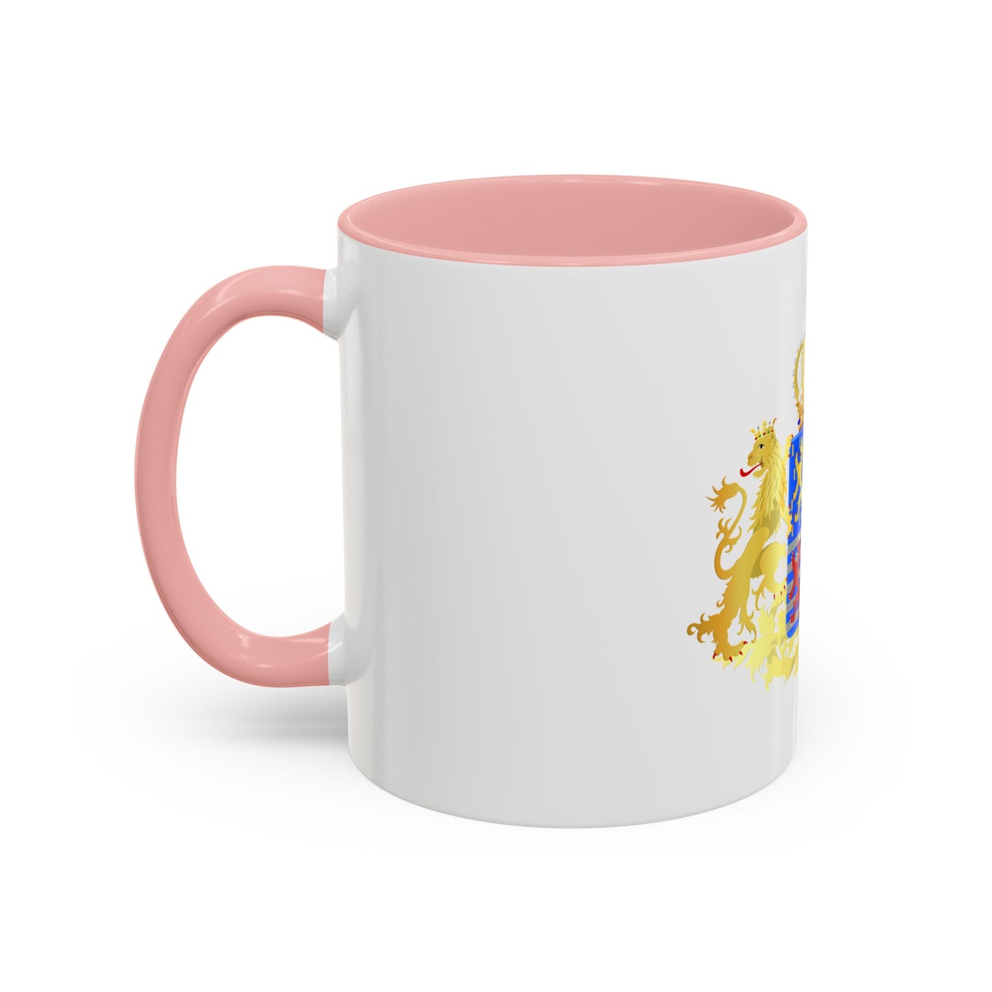 Middle coat of arms of the Grand Dukes of Luxembourg prior to 2000 - Accent Coffee Mug