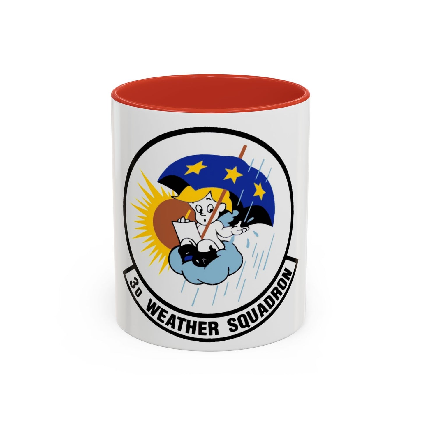 3 Weather Squadron ACC (U.S. Air Force) Accent Coffee Mug