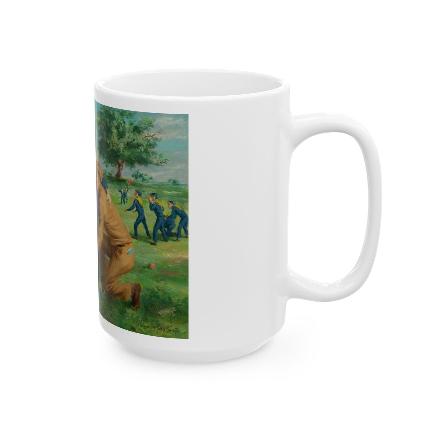 Boy Scouts - A Learning Opportunity - White Coffee Mug