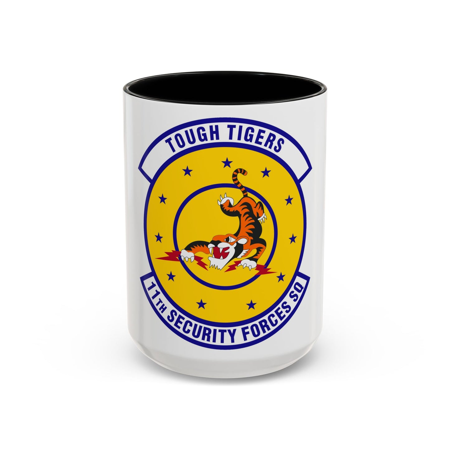 11 Security Forces Squadron USAF (U.S. Air Force) Accent Coffee Mug