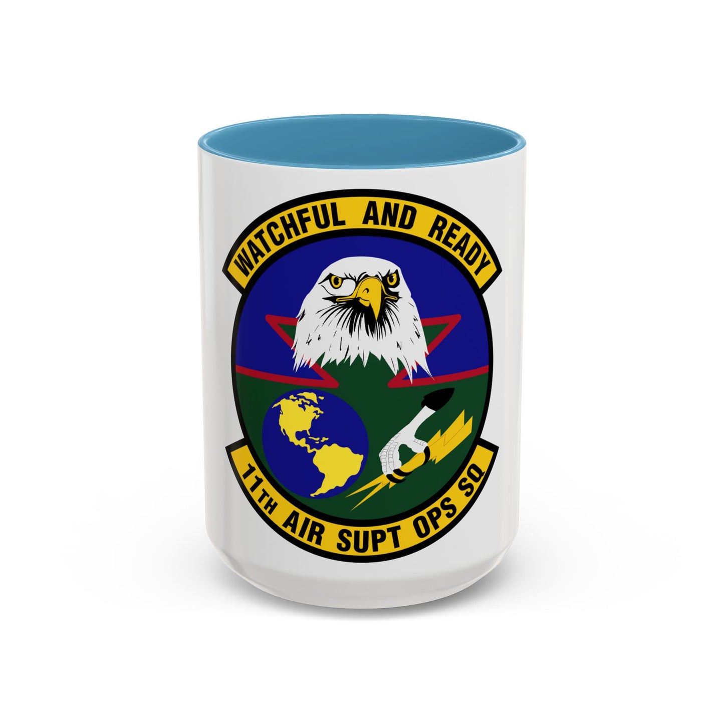 11 Air Support Operations Squadron ACC (U.S. Air Force) Accent Coffee Mug