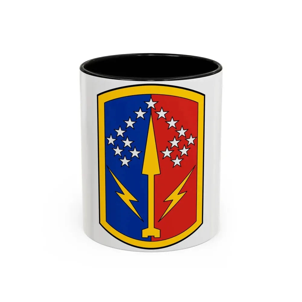 174th Air Defense Artillery Brigade (U.S. Army) Accent Coffee Mug 11oz Black - Go Mug Yourself