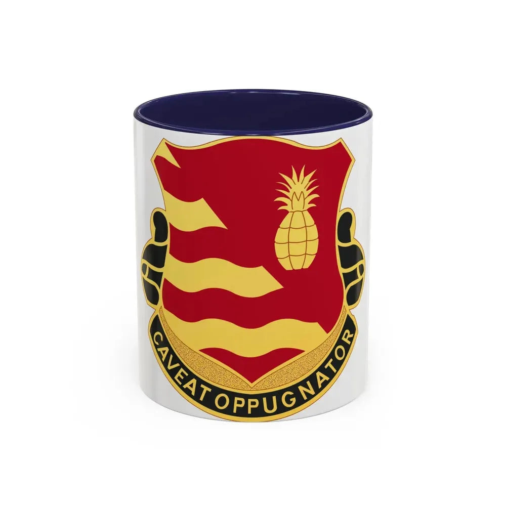 174th Air Defense Artillery Regiment (U.S. Army) Accent Coffee Mug 11oz Navy - Go Mug Yourself