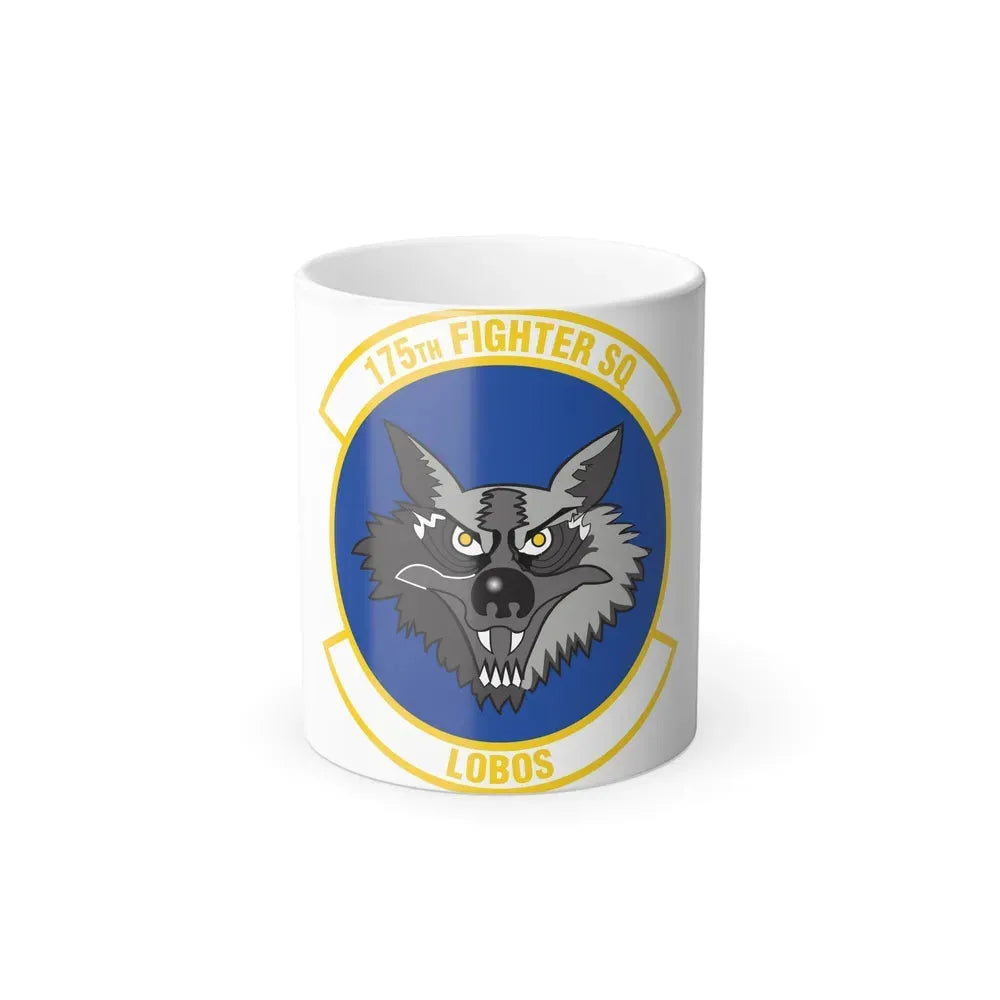 175 Fighter Squadron (U.S. Air Force) Color Changing Coffee Mug 11oz - Go Mug Yourself