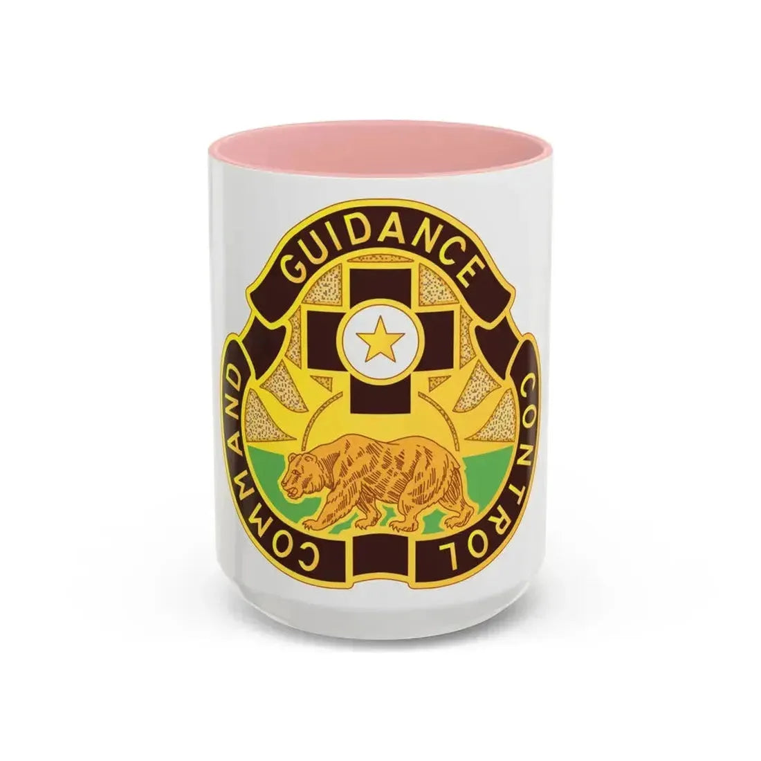 175 Medical Brigade 2 (U.S. Army) Accent Coffee Mug 15oz Pink - Go Mug Yourself