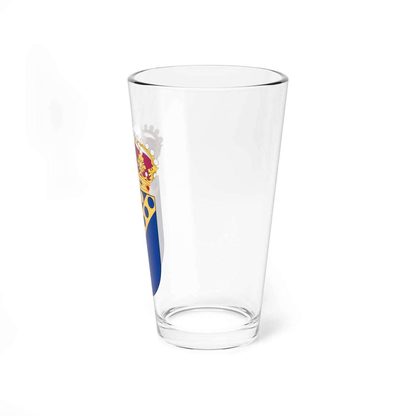 Utbetalningsmyndigheten vapen (Sweden) (Coat of Arms) Pint Glass 16oz