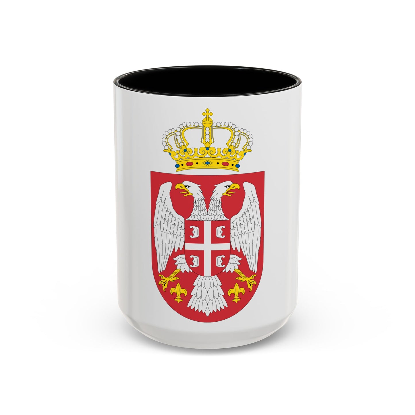 Coat of arms of Serbia small (2004 - 2010) - Accent Coffee Mug