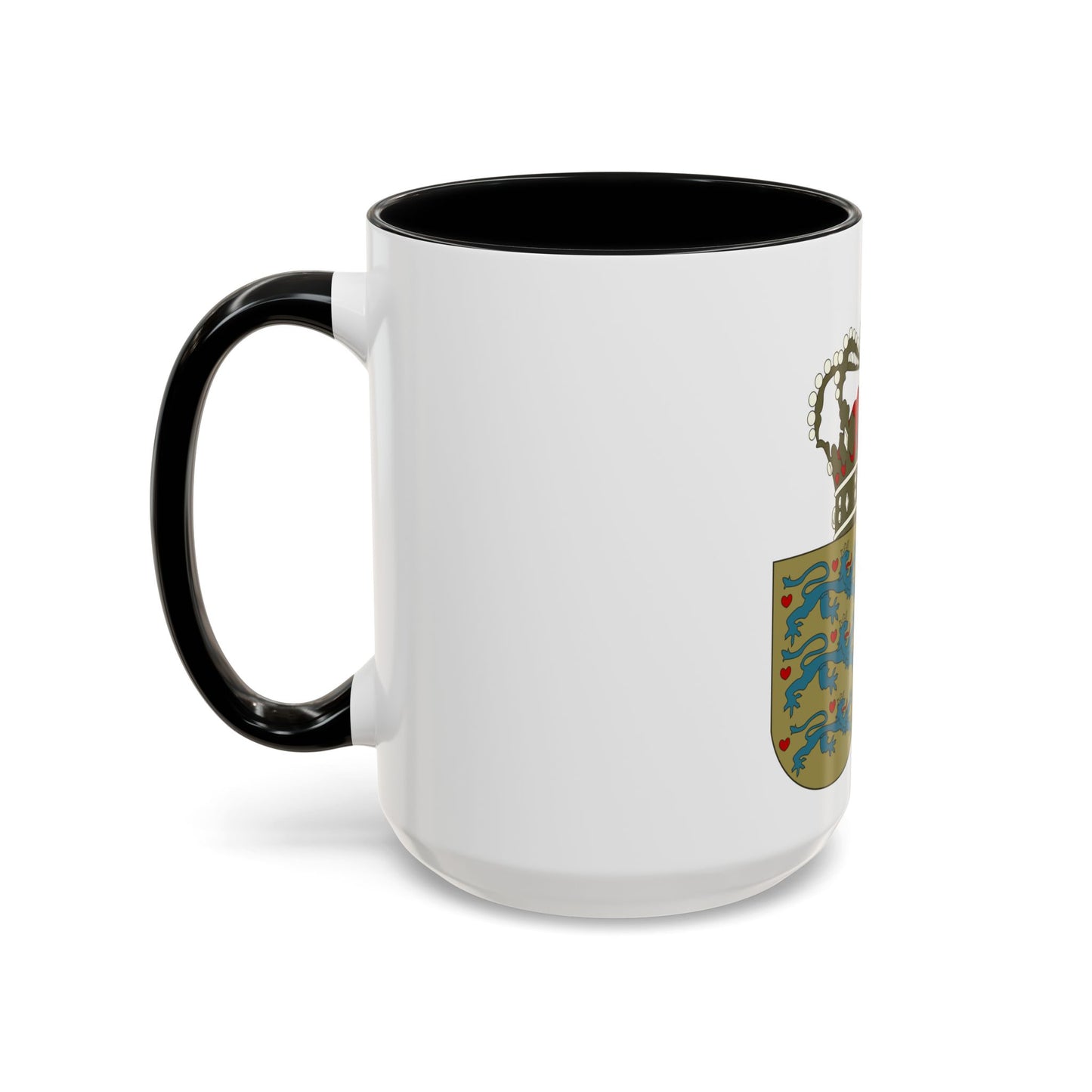 Coat of arms of the County of Greenland - Accent Coffee Mug