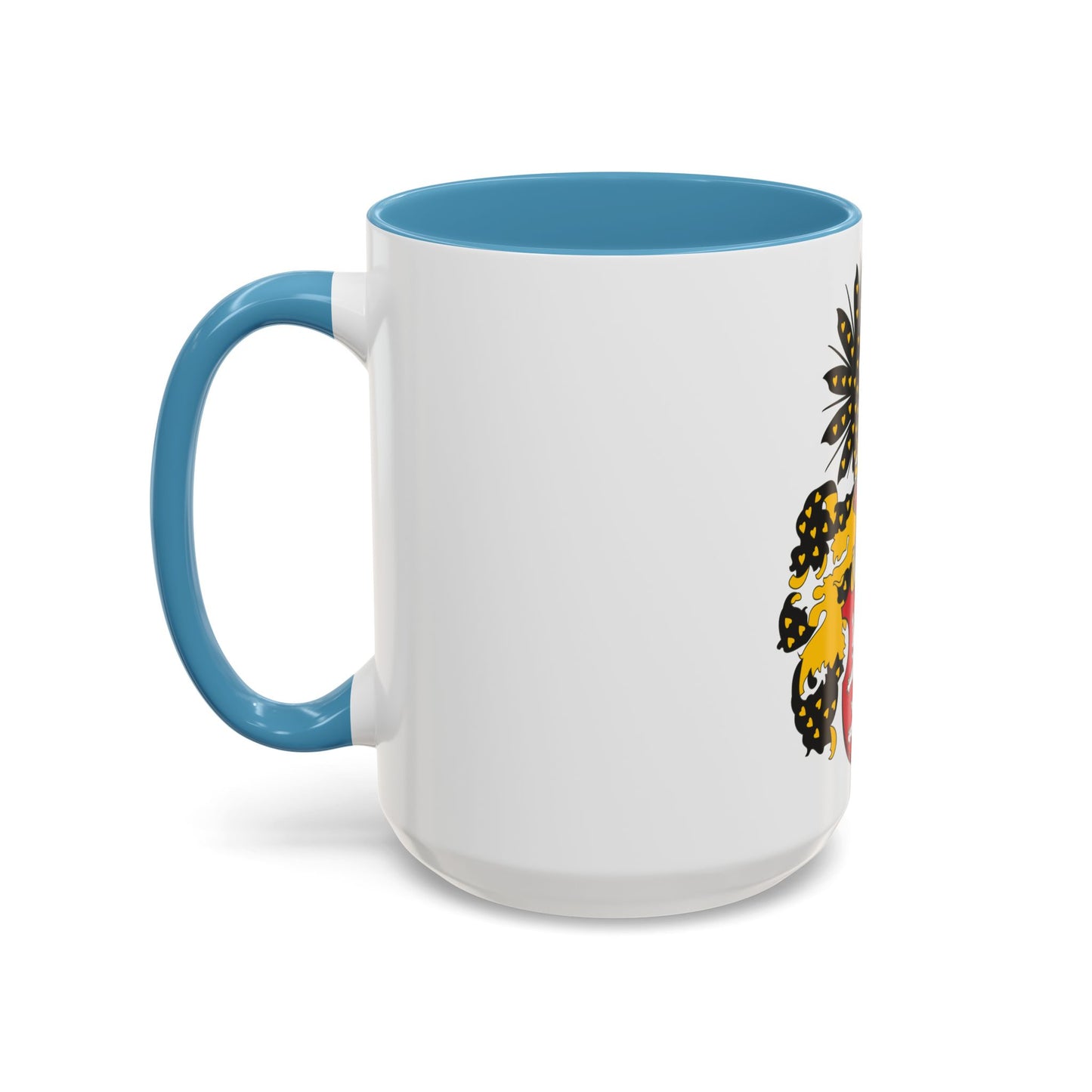 Coat of arms of the Kingdom of Bohemia - Accent Coffee Mug