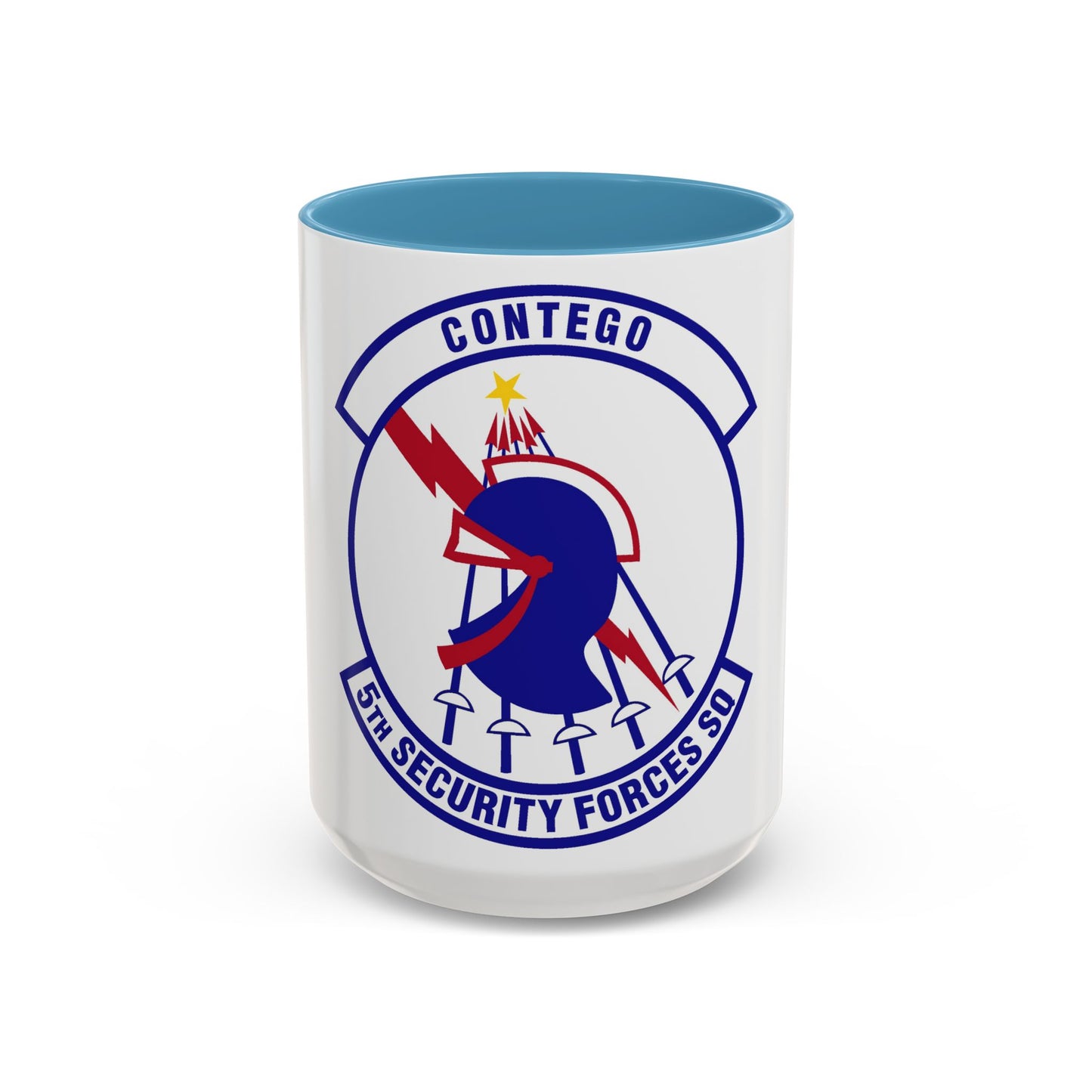 5th Security Forces Squadron (U.S. Air Force) Accent Coffee Mug