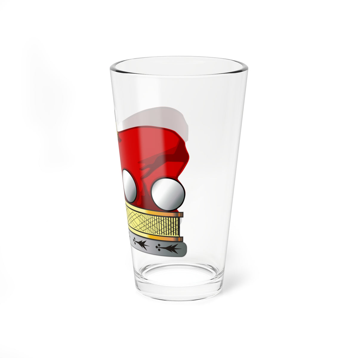 Lord red (United Kingdom) (Coat of Arms) Pint Glass 16oz