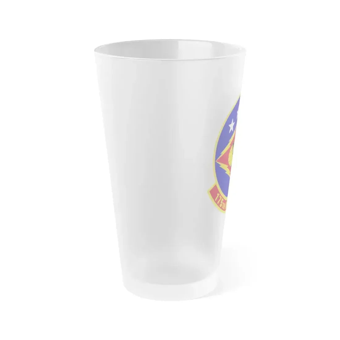 175th Information Operations Squadron (U.S. Air Force) Frosted Pint Glass 16oz - Go Mug Yourself