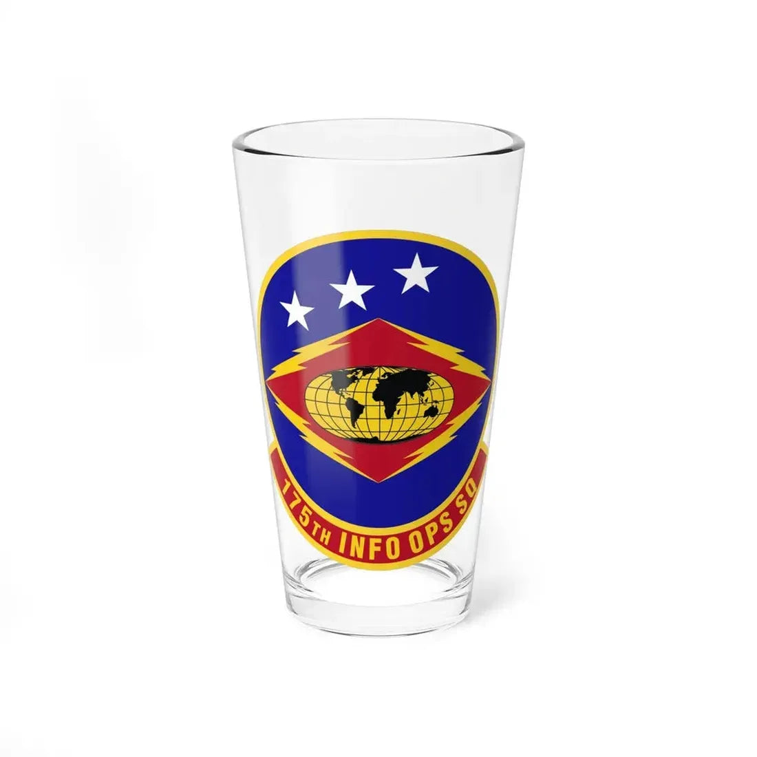 175th Information Operations Squadron (U.S. Air Force) Pint Glass 16oz 16oz - Go Mug Yourself